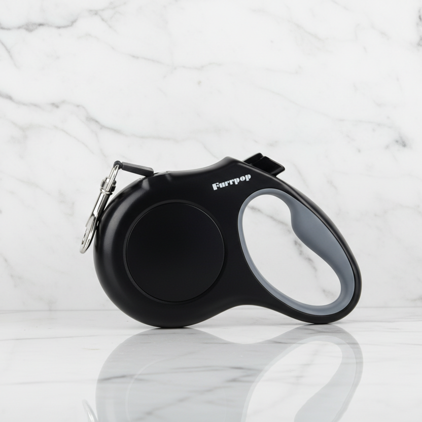 FurrPop Heavy-Duty Retractable Dog Leash