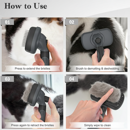 FurrPop Pet Grooming Brush