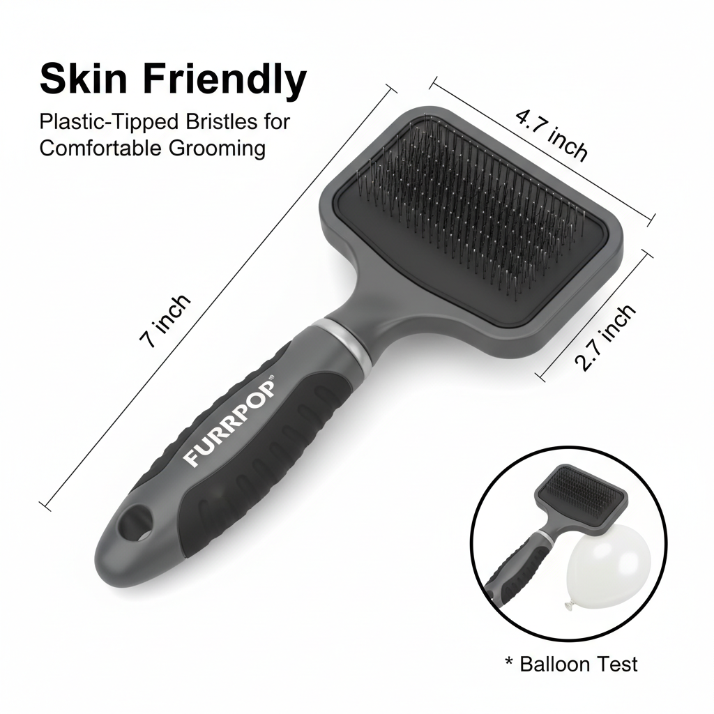 FurrPop Pet Grooming Brush