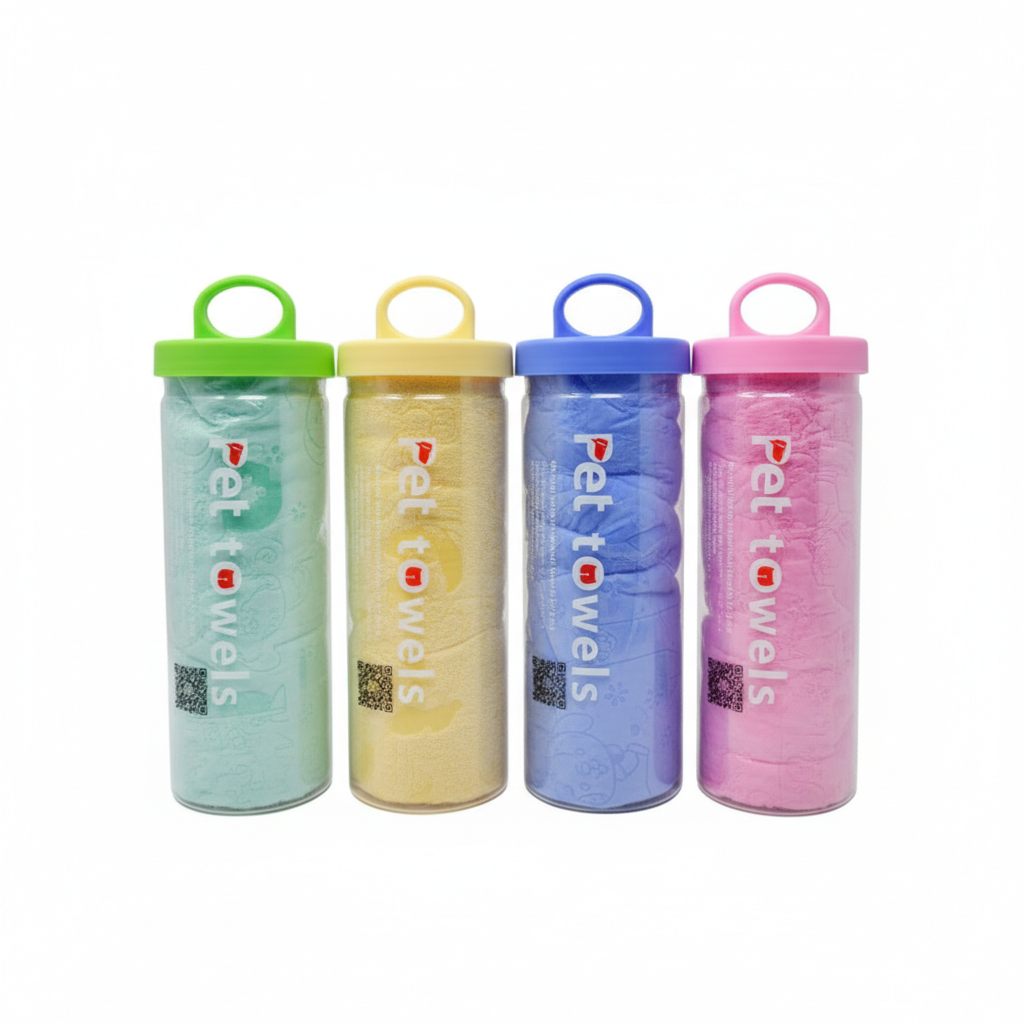 FurrPop Premium Pet Cleansing Bath Towel