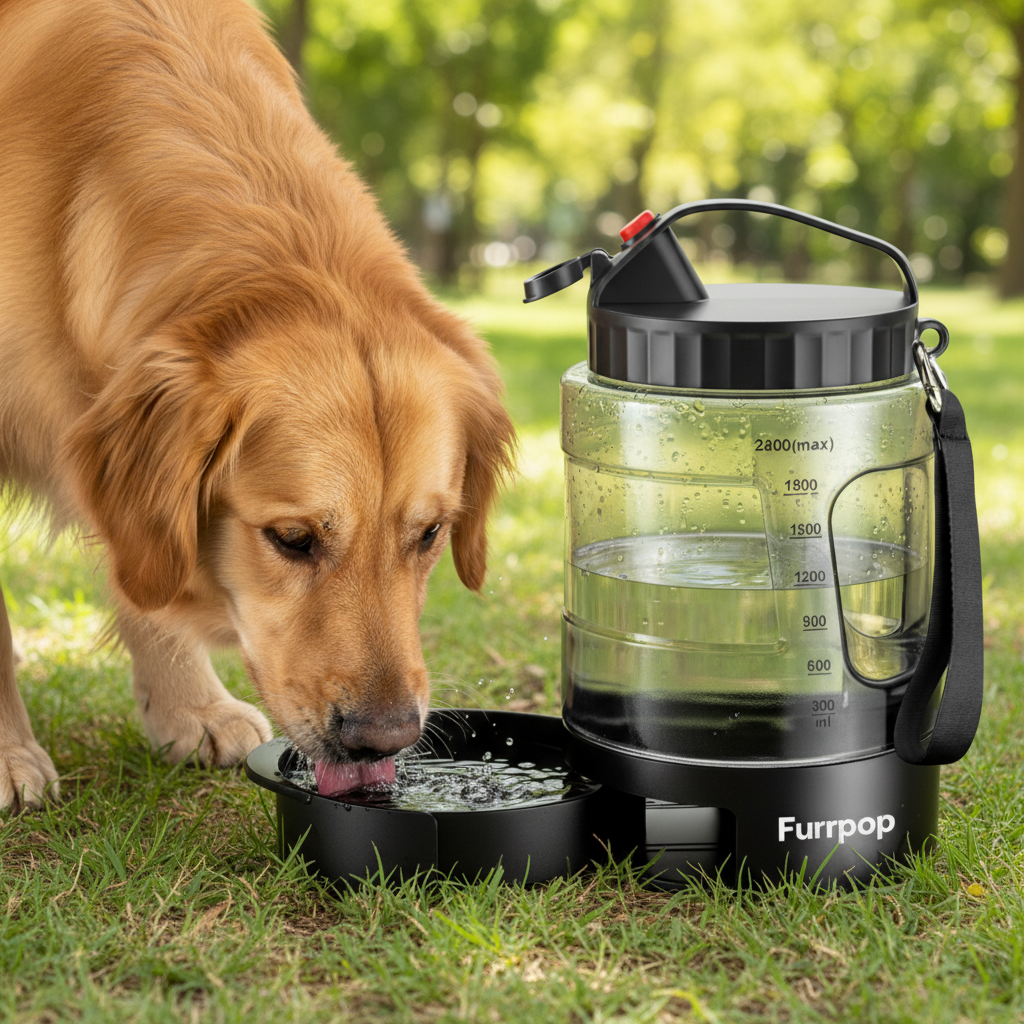 FurrPop HydroTrail 77oz Portable Dog Water Bottle