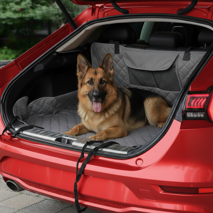 FurrPop EcoShield Mesh Window Back Seat Pet Cover