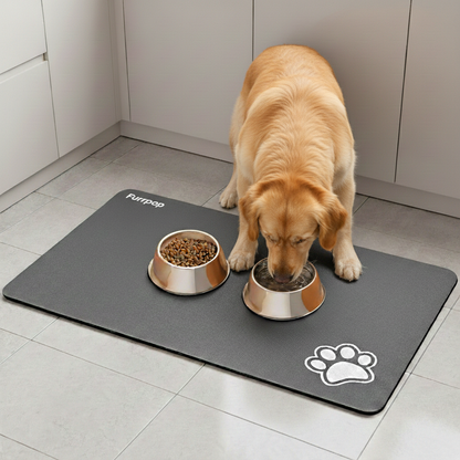 FurrPop Absorbent Pet Feeding Mat