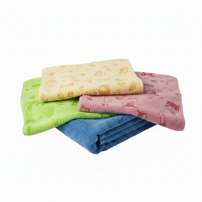 FurrPop Premium Pet Cleansing Bath Towel
